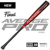 AXE 2023 AVENGE PRO HYBRID FLARED (-3) BBCOR BASEBALL BAT