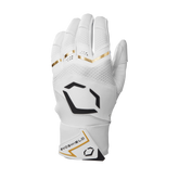 EVOSHIELD ADULT CARBYNE BATTING GLOVES WITH STRAP