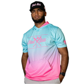 Flatbill Adult Premium Sublimated Short Sleeve Hoodie