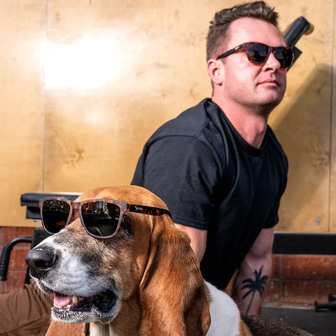 GOODR SUNGLASSES - BOSLEY'S BASSET HOUND DREAMS