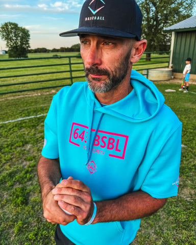 643 BASEBALL SHORT SLEEVE YOUTH HOODIE