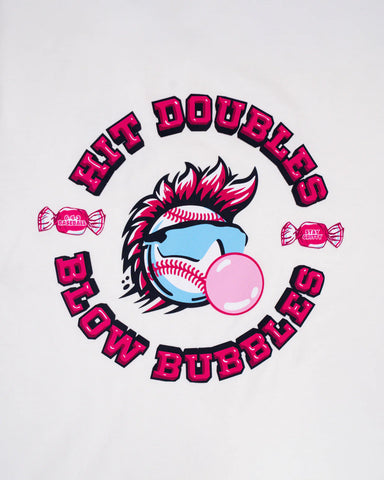 643 BASEBALL DOUBLES & BUBBLES YOUTH TEE V2