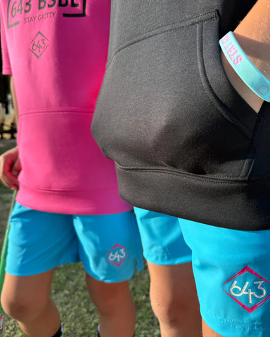 643 BASEBALL SOLID YOUTH SHORTS