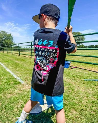 643 BASEBALL SOLID YOUTH SHORTS