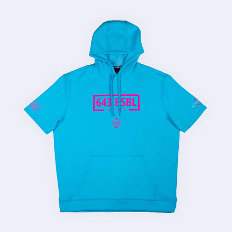 643 BASEBALL SHORT SLEEVE YOUTH HOODIE