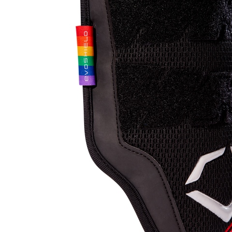 EVOSHIELD X-SRZ PRIDE BATTER'S DOUBLE STRAP ELBOW GUARD