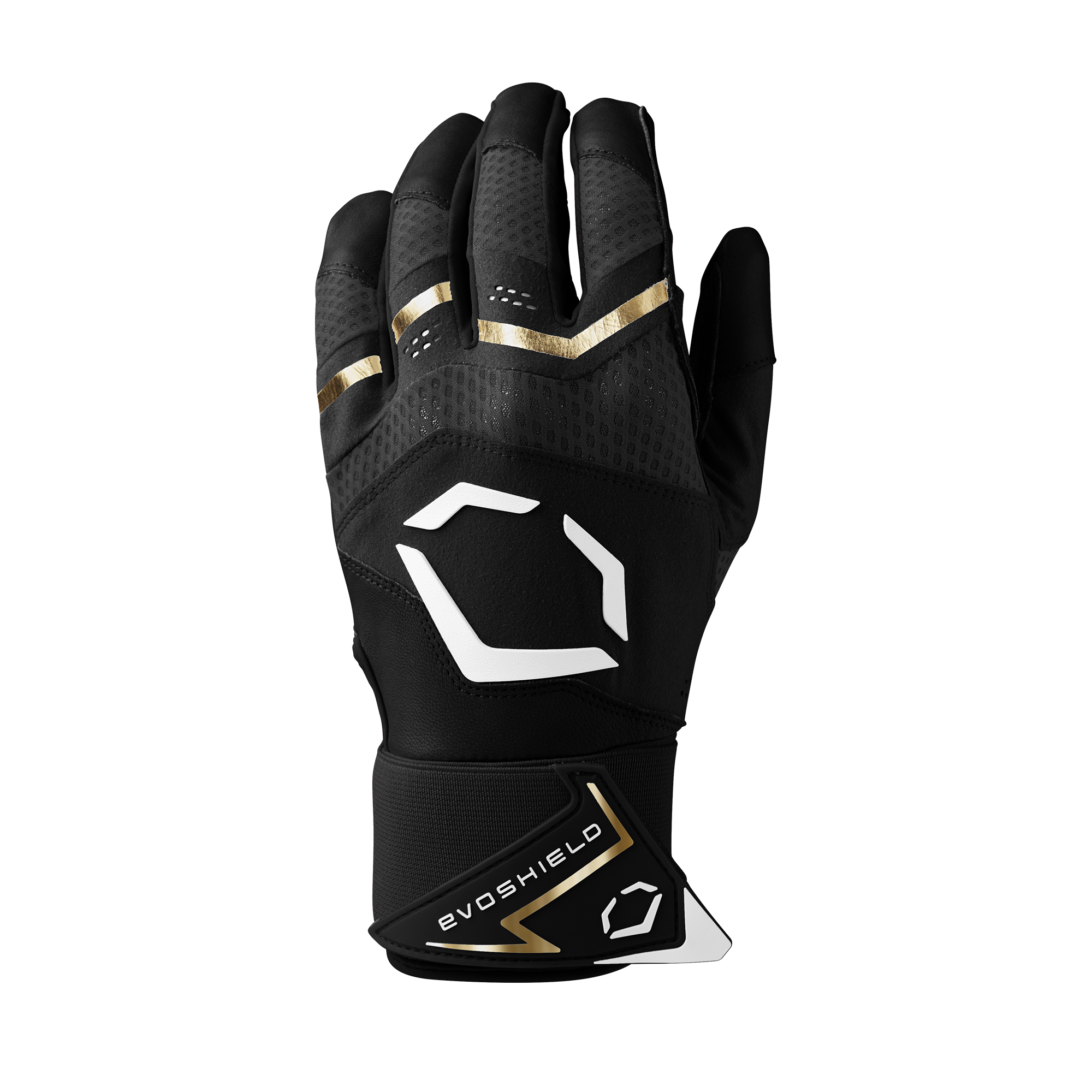 EVOSHIELD ADULT CARBYNE BATTING GLOVES WITH STRAP