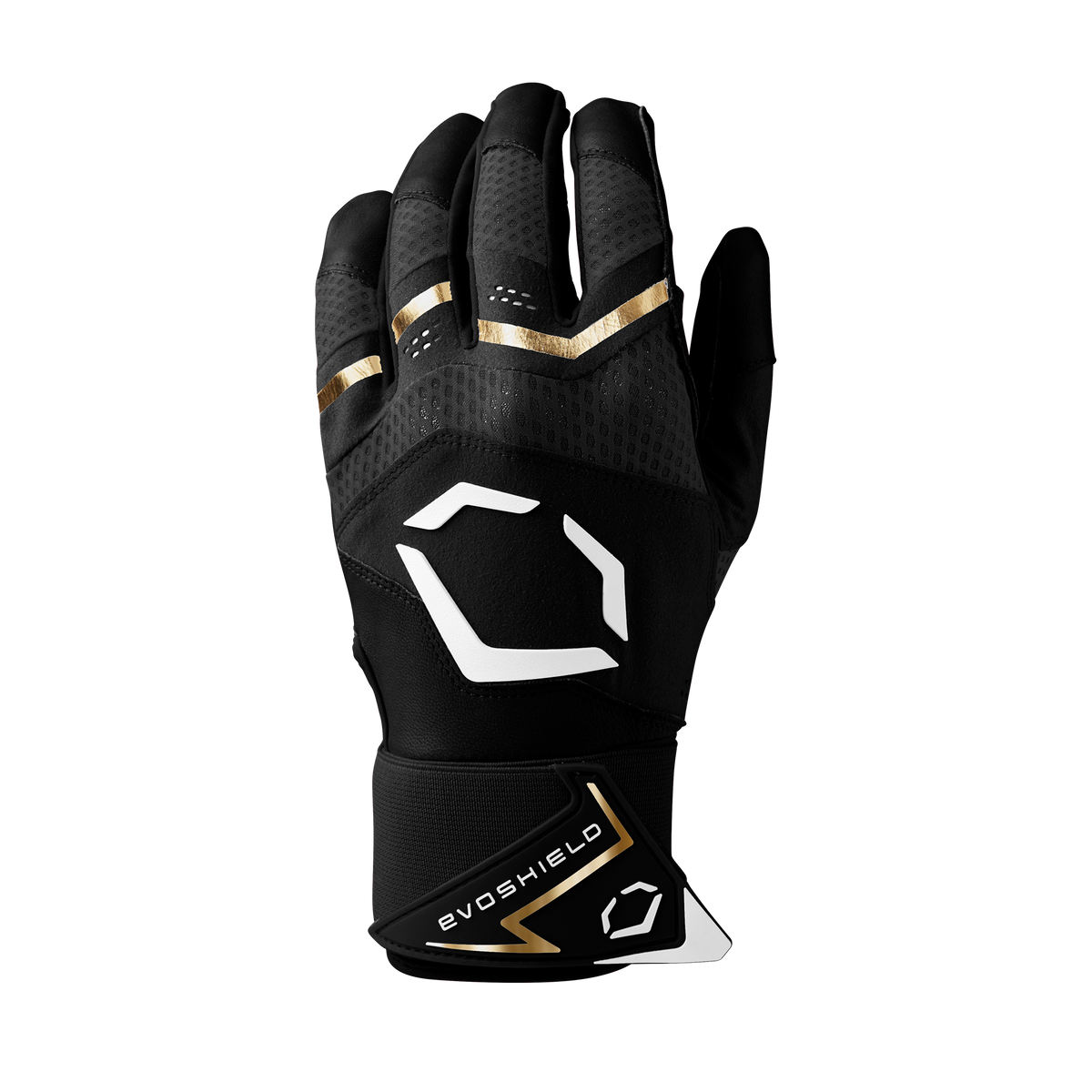EVOSHIELD ADULT CARBYNE BATTING GLOVES WITH STRAP