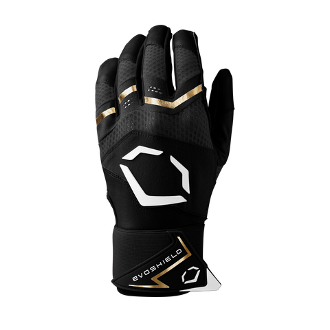 EVOSHIELD ADULT CARBYNE BATTING GLOVES WITH STRAP