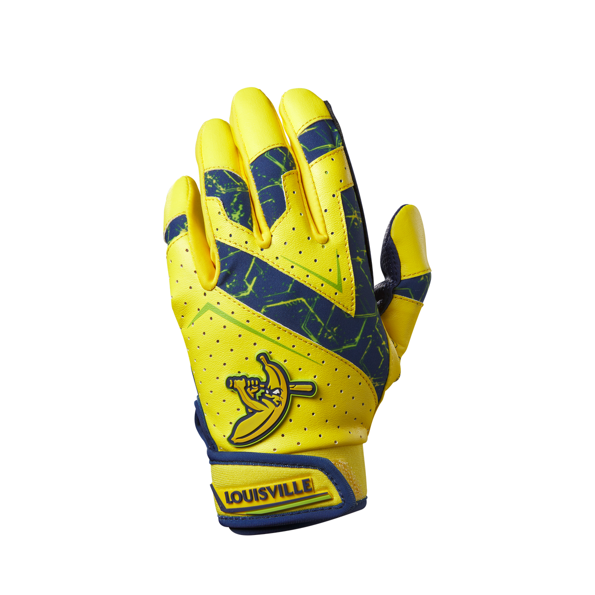 LOUISVILLE SLUGGER SAVANNA BANANAS YOUTH GENUINE V2 BATTING GLOVES