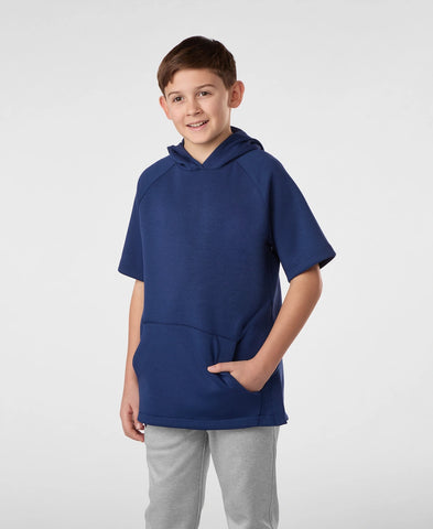 EVOSHIELD YOUTH PRO TEAM SHORT SLEEVE HOODIE 2.0