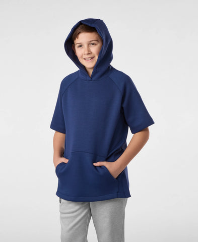 EVOSHIELD YOUTH PRO TEAM SHORT SLEEVE HOODIE 2.0