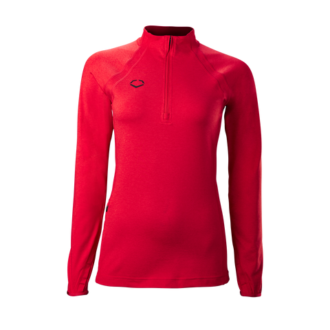 EVOSHIELD WOMEN'S LIGHTWEIGHT 1/4 ZIP