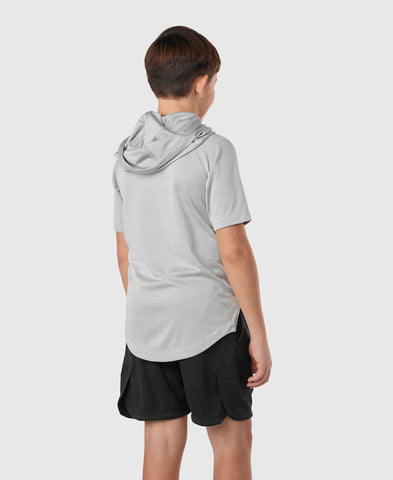 EVOSHIELD YOUTH LIGHTWEIGHT SHORT SLEEVE HOODIE 2.0