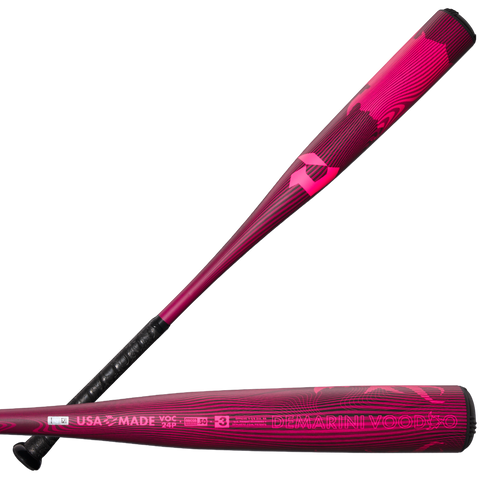 DEMARINI 2024 NEON PINK VOODOO® ONE (-3) BBCOR BAT