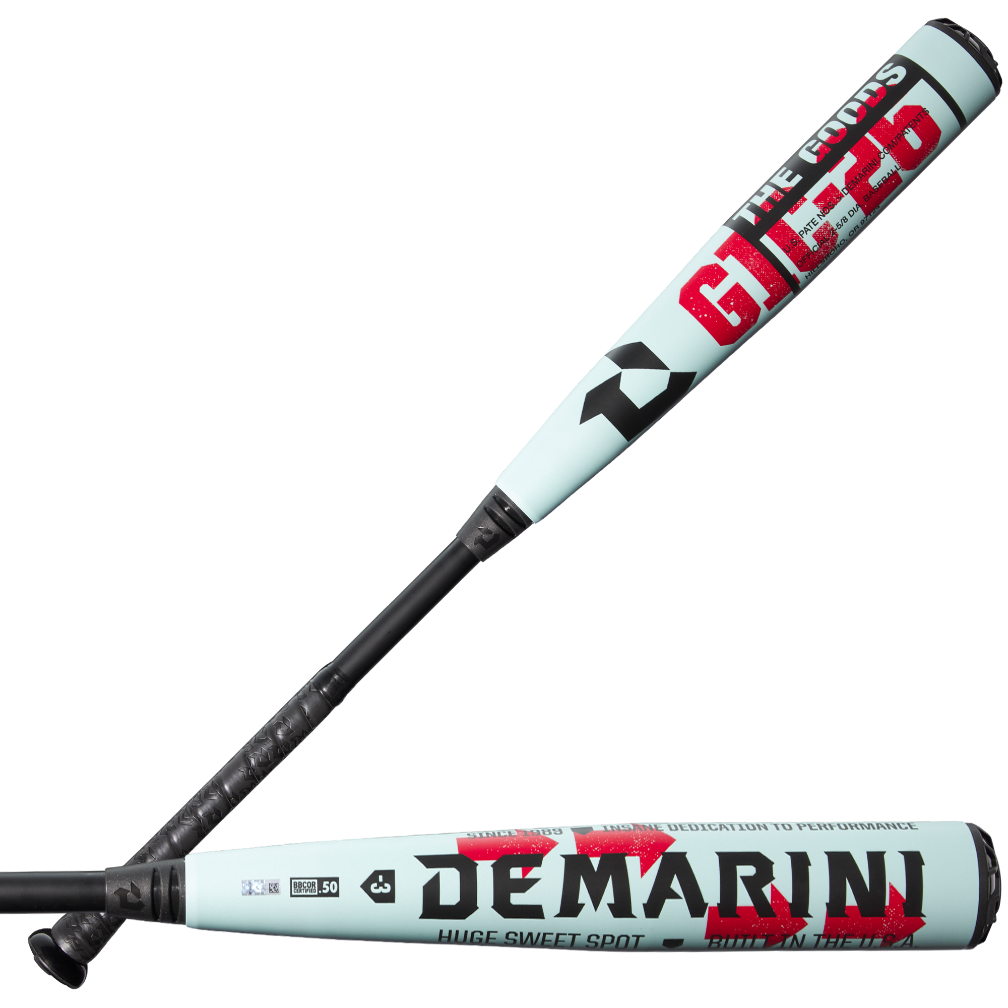 DeMarini The Goods One Piece (-8) 2 3/4 Usssa Batte de Baseball Mixte Adolescent, Argent/Rouge, 31/23 oz DeMarini The Goods One Piece (-8) 2 3/4 Usssa Batte de Baseball Mixte Adolescent, Argent/Rouge, 31/23 oz