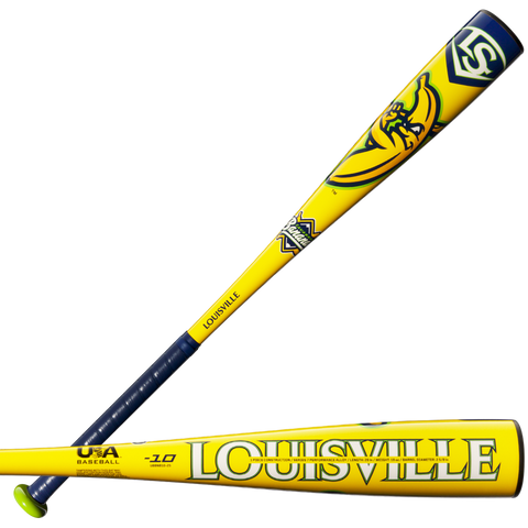 LOUISVILLE SLUGGER 2025 SAVANNAH BANANAS (-10) USA BASEBALL BAT