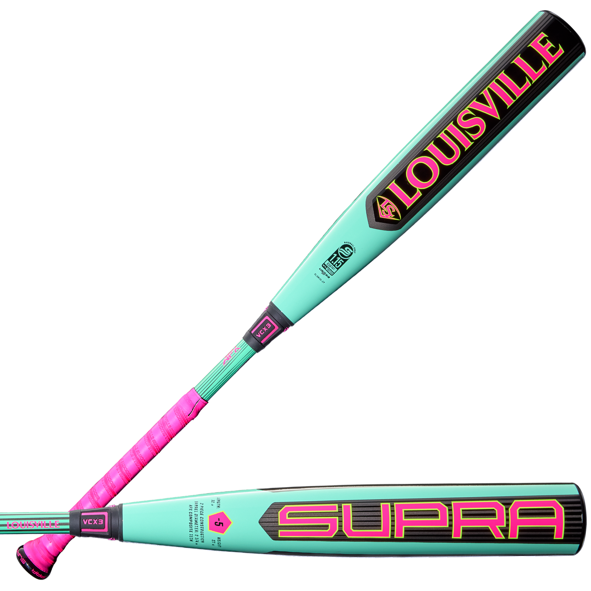 LOUISVILLE SLUGGER 2026 SUPRA™ (-5) 2 ¾” USSSA BASEBALL BAT