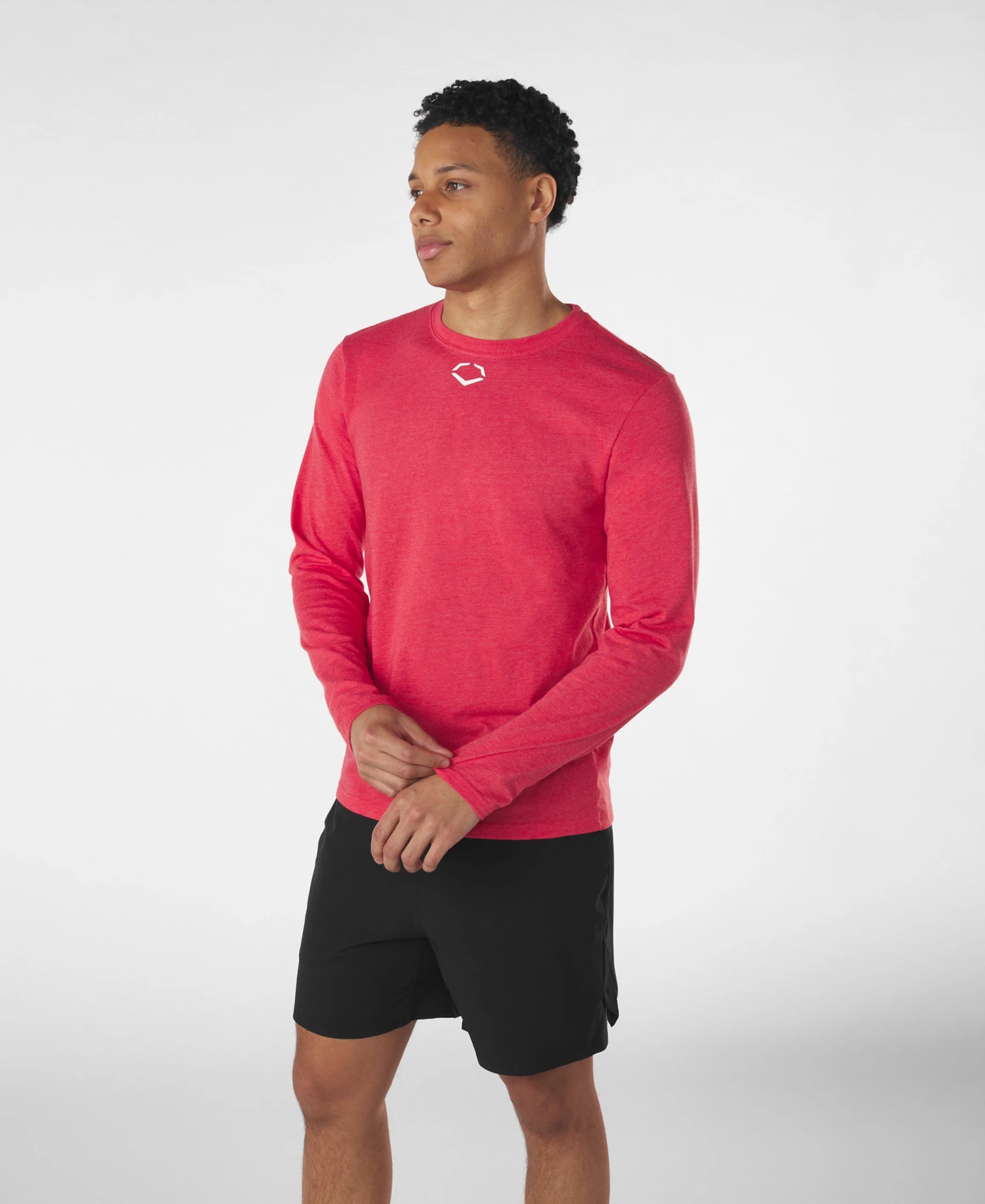 EVOSHIELD ADULT HEATHER LONG SLEEVE TEE