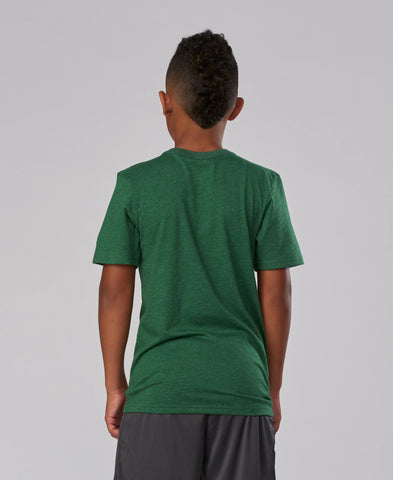 EVOSHIELD YOUTH HEATHER SHORT SLEEVE TEE