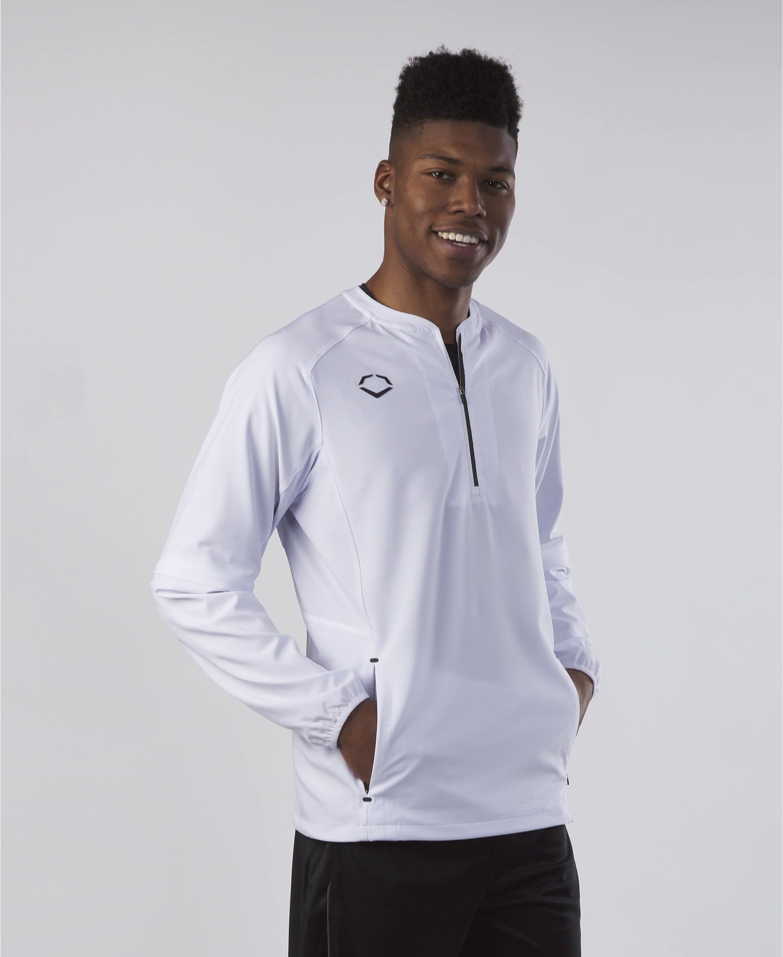 EVOSHIELD MEN'S LONG SLEEVE BP JACKET | Red Stitch Sports