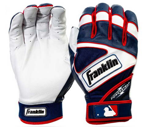 FRANKLIN ADULT POWERSTRAP BATTING GLOVES