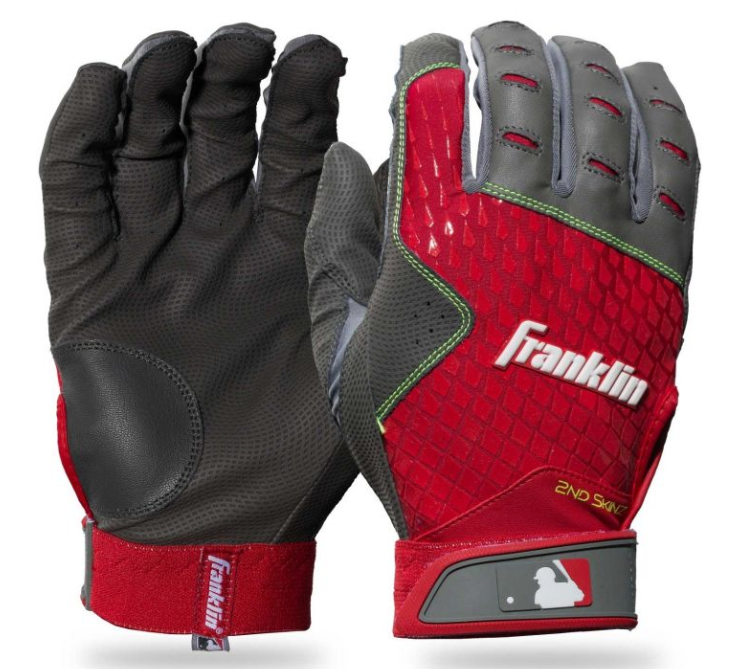 FRANKLIN ADULT 2ND-SKINZ BATTING GLOVES