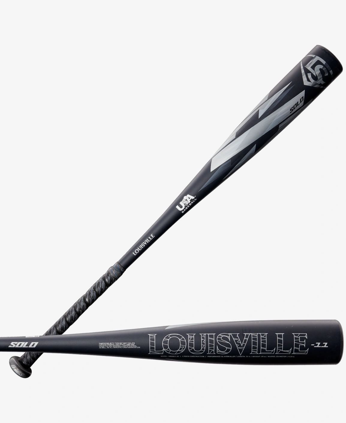 LOUISVILLE SLUGGER 2022 SOLO (-11) 2 5/8" USA BASEBALL BAT