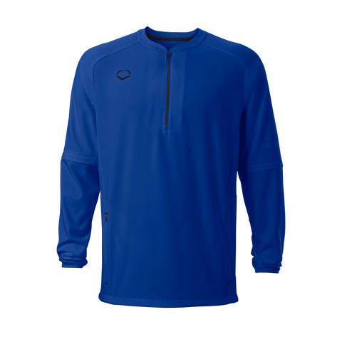 EVOSHIELD MEN S LONG SLEEVE BP JACKET Red Stitch Sports