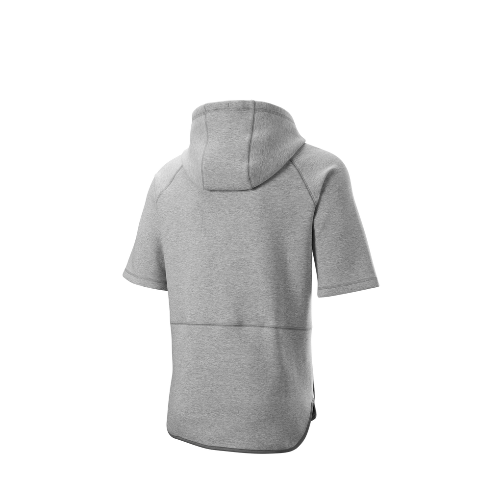 EVOSHIELD YOUTH PRO TEAM SHORT SLEEVE HOODIE Red Stitch Sports