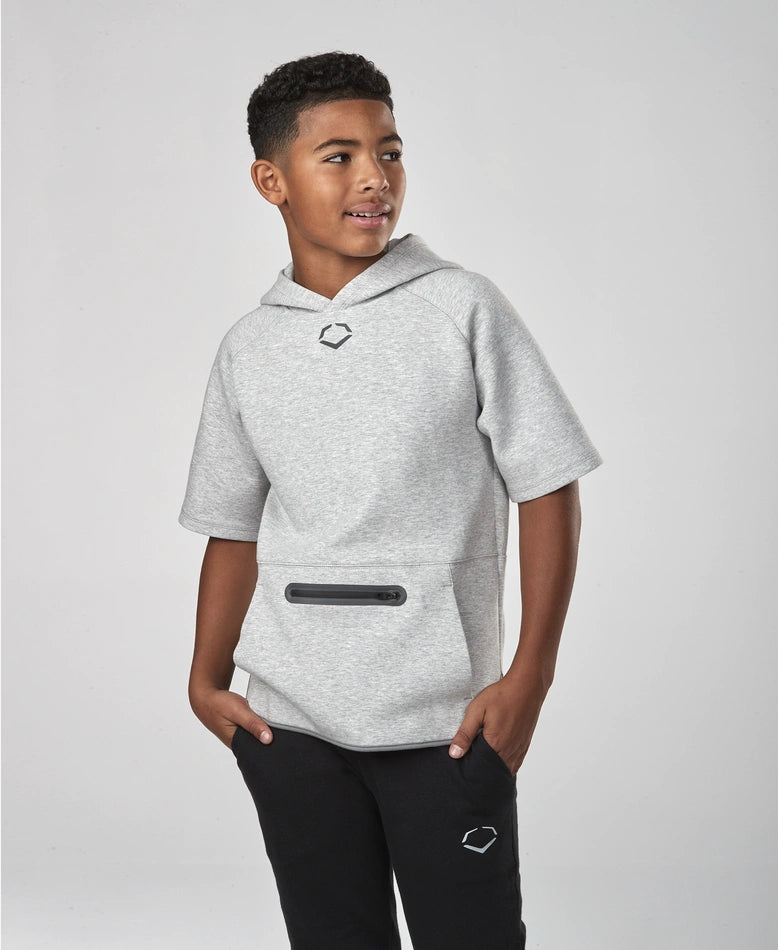 EVOSHIELD YOUTH PRO TEAM SHORT SLEEVE HOODIE