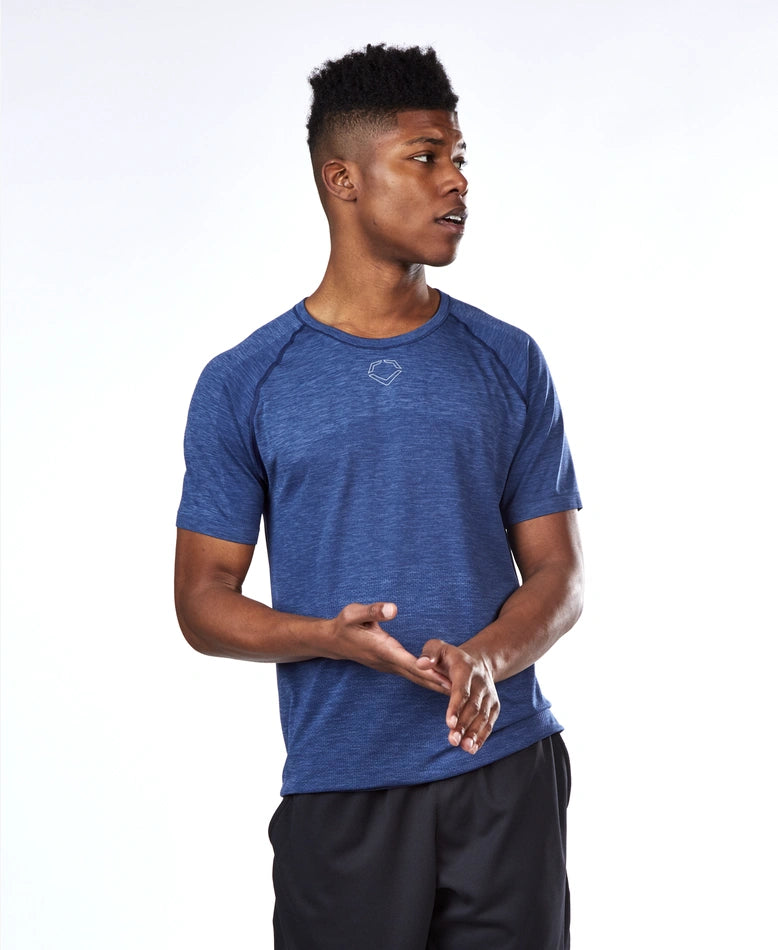 EVOSHIELD MEN'S SEAMLESS TRAINING TEE