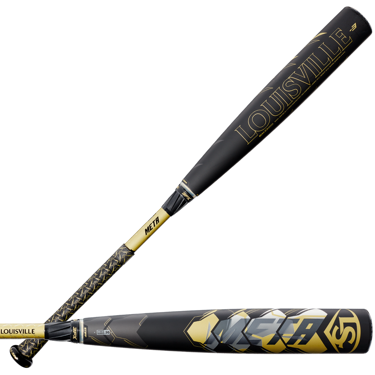 LOUISVILLE 2021 SLUGGER META -3 BBCOR BASEBALL BAT