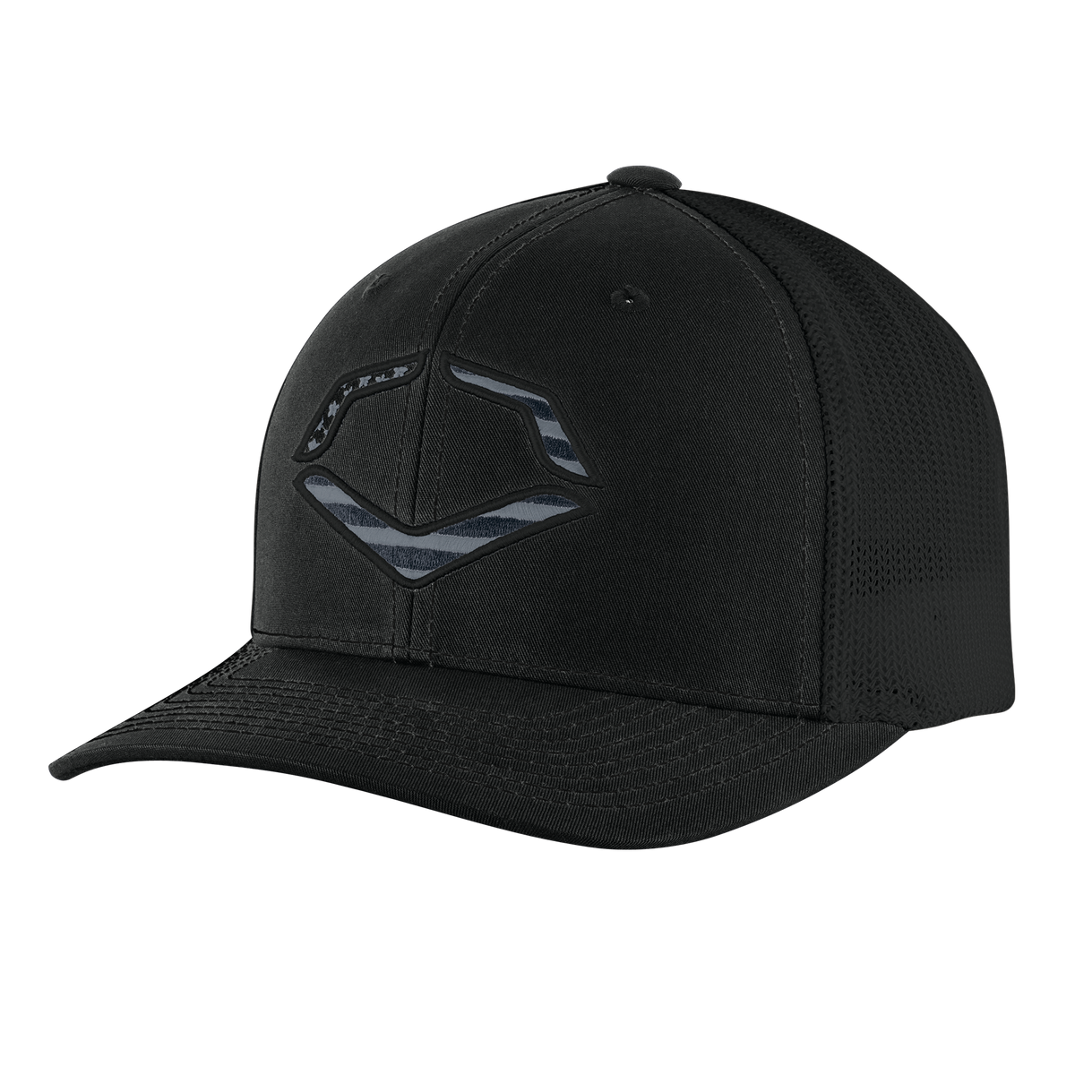 EVOSHIELD USA FLEXFIT TRUCKER HAT