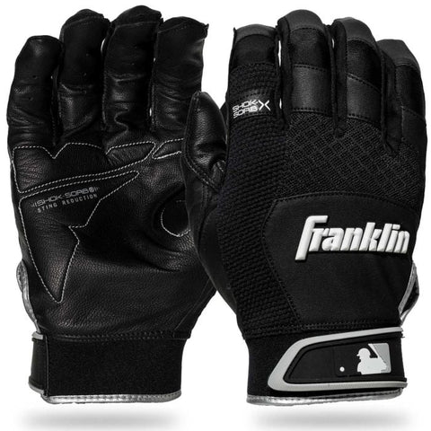 FRANKLIN ADULT SHOK-SORB X BATTING GLOVES